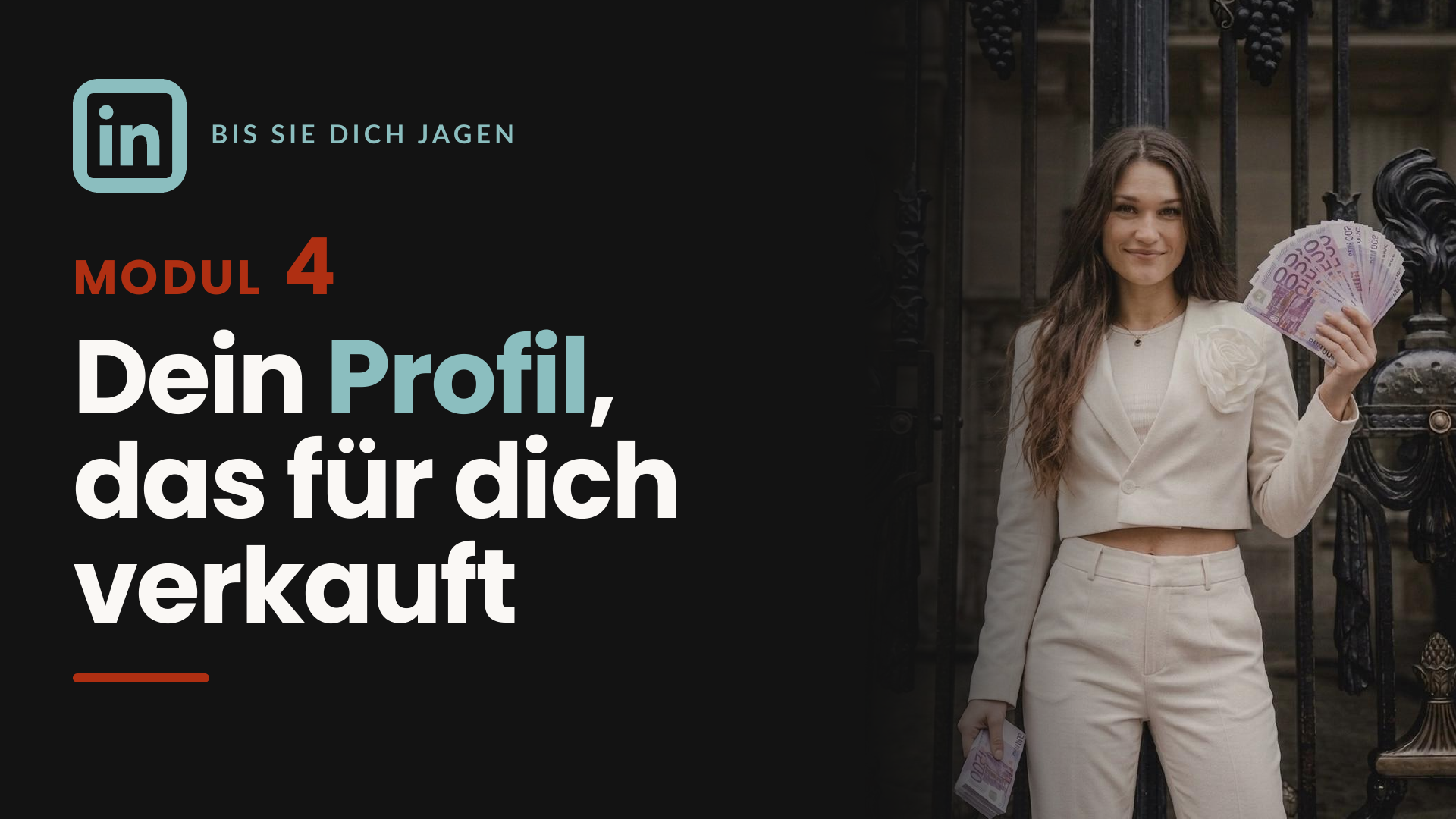 Modul 4 – Dein Profil, das für dich verkauft